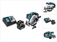 Makita Akku-Handkreiss&auml;ge DSS 611 RG Akku Handkreiss&auml;ge 18 V 165 mm + 2x Akku...