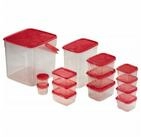 Xavax Frischhaltedose 18er Set Vorrats-Dosen Frischhalte-Dosen, Kunststoff, (18-tlg),