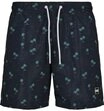 URBAN CLASSICS Badeshorts Urban Classics Herren Pattern Swim Shorts bunt M