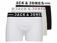 Jack & Jones Boxershorts Set 3er Pack Sense Trunks Boxershorts Stretch Unterhose