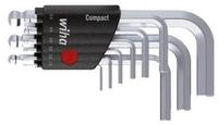 Wiha Schraubendreher Stiftschl&uuml;ssel Set im Compact Halter Sechskant-Kugelkopf...