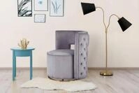 Kayoom Sessel Drehsessel Beverly 125, drehbar, Gestell aus Eisen,samtige...