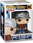 Funko Spielfigur Back to the Future Marty in Future Outfit 962 Pop!