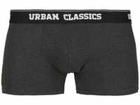 URBAN CLASSICS Boxershorts Urban Classics Herren Men Boxer Shorts Double Pack...