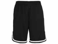 URBAN CLASSICS Stoffhose Urban Classics Herren Stripes Mesh Shorts (1-tlg),...