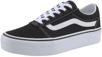 Vans Ward Platform Plateausneaker aus textilem Canvas-Material