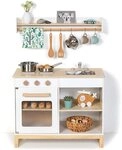 MUSTERKIND&reg; Spielk&uuml;che Magnolia, wei&szlig;/natur