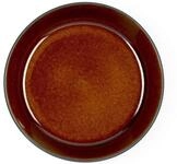 Bitz Suppenteller Suppenteller black / amber 18 cm, Suppenschale 18 cm Steinzeug