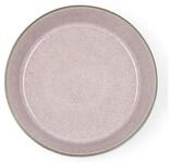 Bitz Suppenteller Suppenteller grey / light pink 18 cm, Suppenschale 18 cm Steinzeug