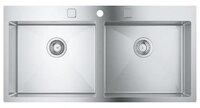 Grohe Edelstahlsp&uuml;le K800 120-S 102,4/51 2.0, Edelstahl, 102,4/51 cm