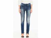 Garcia Slim-fit-Jeans Caro slim curved blau 33