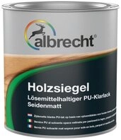 Lack Albrecht Holzlack Holzsiegel seidenmatt Holzschutz Farblos 750ml /2,5 L