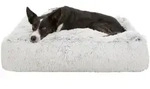 TRIXIE Tierkissen Kissen Harvey - wei&szlig;-schwarz - 80 &times; 60 cm schwarz 600 cm x 800 cm