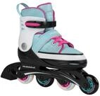 Hudora Inlineskates Basic Kinder-Rollschuhe, gr&ouml;&szlig;enverstellbar (4 Gr&ouml;&szlig;en),