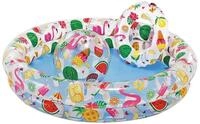 Intex Rundpool Just So Fruity Pool + Ball + Ring &Oslash; 122cm x 25cm 150 Liter...