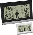 mit Au&szlig;ensender Weather Boy TFA 35.1159 Funkuhr digital Funkwetterstation