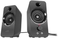 Speedlink DAROC Stereo Lautsprecher, schwarz PC-Lautsprecher