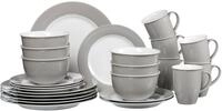 Ritzenhoff & Breker Kombiservice Geschirr-Set, Service Doppio (24-tlg), 6...