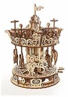 UGEARS 3D-Puzzle 3D-Puzzle Karussell 305 Teile, Puzzleteile