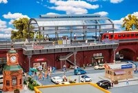 Faller Modelleisenbahn-Geb&auml;ude Faller H0 120580 S-Bahn-Station, Spur H0