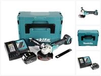 Makita Akku-Winkelschleifer DGA 504 RT1J Akku Winkelschleifer 18V 125mm...