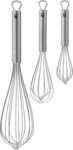 WMF Schneebesen Profi Plus, 3-tlg. Set, Aufbewahrungs&ouml;sen,...