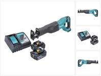 Makita Kompakt-Handkreiss&auml;ge DJR 186 RT Akku Recipros&auml;ge S&auml;bels&auml;ge 18 V + 2x Akku