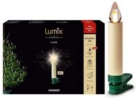 Krinner LED-Kerze Lumix SuperLight Flame 6er