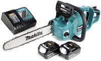 Makita Akku-Kettens&auml;ge DUC 353 RT2 Akku Kettens&auml;ge 36V (2x18V) Brushless 35 cm + 2x