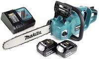 Makita Akku-Kettens&auml;ge DUC 353 RG2 Akku Kettens&auml;ge 36V (2x18V) Brushless 35 cm + 2