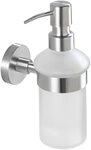 WENKO Seifenspender Bosio, Edelstahl rostfrei, ca. 200 ml F&uuml;llmenge