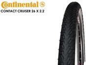 CONTINENTAL Fahrradreifen 26 Zoll CONTINENTAL Contact Cruiser 26x2.2 Fahrrad Reifen