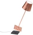 Zafferano LED Tischleuchte Poldina Pro - Kabellose, Dimmbare LED-Tischlampe aus