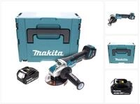 Makita Akku-Winkelschleifer DGA 519 F1J Akku Winkelschleifer 18 V 125 mm...