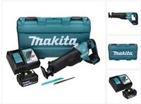Makita Akku-Recipros&auml;ge DJR 187 RG1K 18 V Brushless + 1x Akku 6,0 Ah +...