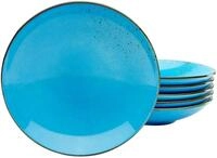 CreaTable Suppenteller Essteller NATURE COLLECTION, (6 St), Teller Set f&uuml;r 6