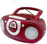 Soundmaster SCD5100WE tragbarer CD-Player Radiorecorder Kassettenrecorder AUX