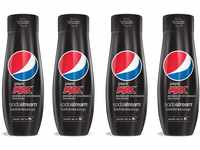 SodaStream Getränke-Sirup Pepsi Max, 0,44 l, 4 Stück, für bis zu 9 Liter