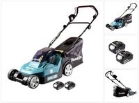 Makita Akkurasenm&auml;her DLM 432 F2 36 V (2x 18 V) 43 cm + 2x Akku 3,0 Ah - ohne