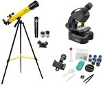 NATIONAL GEOGRAPHIC Teleskop National Geographic Teleskop und Mikroskop im Set...