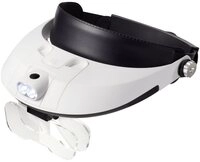 TOOLCRAFT Handlupe TOOLCRAFT TO-5137806 Kopflupe mit LED-Beleuchtung