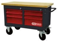 KS Tools Werkbank KS Tools Fahrbare Werkbank mit 6 Schubladen
