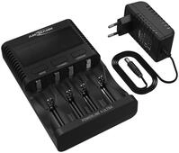ANSMANN AG Akku Ladeger&auml;t f&uuml;r NiMH und Li-Ion Akkus, USB Anschluss