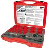 Ruko Bohrkrone RUKO 106318 Lochs&auml;gen-Set 19teilig 16 mm, 19 mm, 21 mm, 24 mm, 25 mm