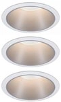 Paulmann LED Einbauleuchte Cole, Dimmfunktion, LED wechselbar, Warmwei&szlig;,
