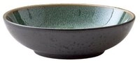 Bitz Pastateller Pasta Bowl 20cm black/green, (1 St), Pasta Bowl, &Oslash;20cm,...
