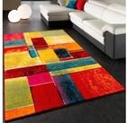 Paco Home Teppich Canvas 783, rechteckig, H&ouml;he: 16 mm, Kurzflor, modernes Patchwork
