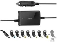 Hama Uni-Kfz-Notebook-Netzteil "Slim & Light", 15-19V/70W 8 Notebookstecker