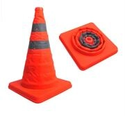 ProPlus Pylone Faltbarer Sicherheitskegel, 41 cm &ndash; Warnkegel f&uuml;r Pannen &