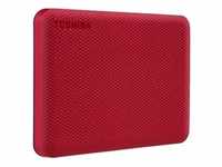 Toshiba Canvio Advance 4TB Red 2020 externe HDD-Festplatte (4 TB) 2,5" rot